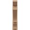 Ekena Millwork 6-in W x 30-in D x 30-in H Balboa Slat Rough Cedar Woodgrain TimberThane Outlooker, Primed Tan OUTUR060X30X30BOA24RCPR - alternate 6